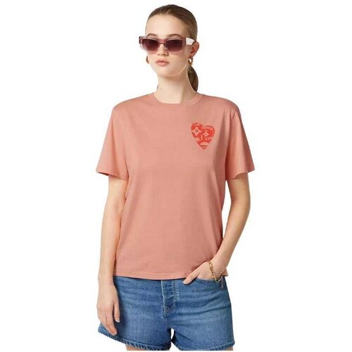 SCOTCH & SODA Scotch&soda - koralna ženska majica Slike