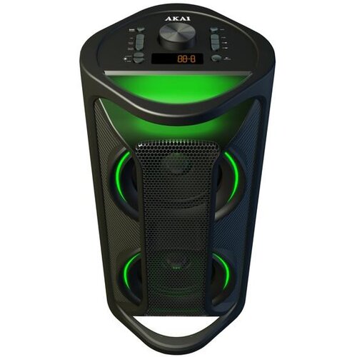 Akai zvučnik 40W, FM, USB, LED svijetla, BT, baterija, crni PARTY SPEAKER 200, (4905192534288) Slike