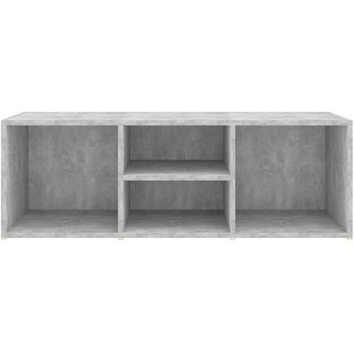  Klupa za spremanje obuće siva boja betona 105x35x35 cm iverica Slike