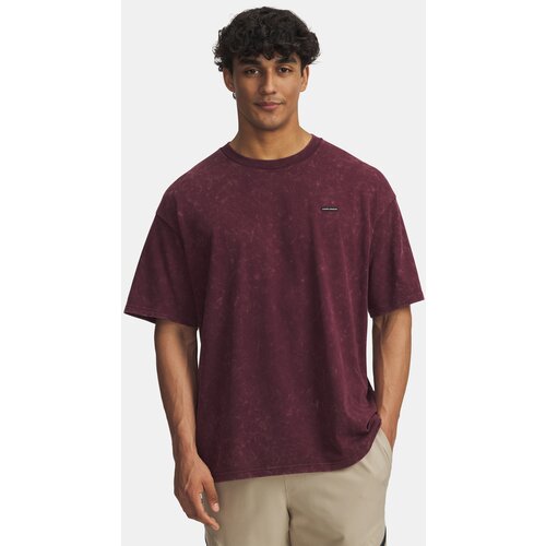 Under Armour Men's UA M HW OS LOGO WASH SS-RED - Men's T-Shirt Cijene