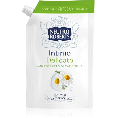 Neutro Roberts Intimo Delicato gel za intimno higieno s kamilico nadomestno polnilo 400 ml Cene