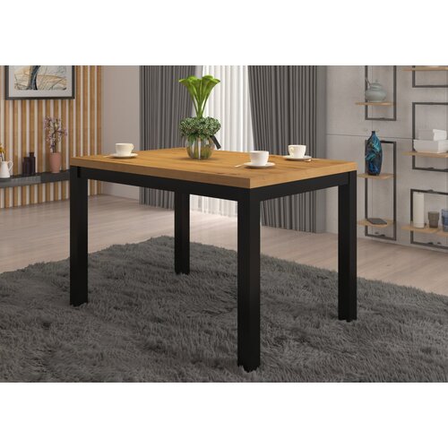 ADRK Moderna pravokotna kavna mizica OLAF 2, 120 cm - HRAST ARTISAN-�RNA MAT Cene