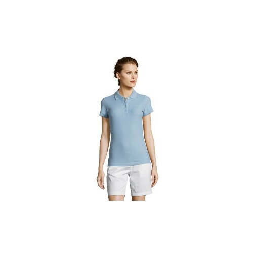 SOL'S People ženska polo majica sa kratkim rukavima Sky blue XXL ( 311.310.52.XXL ) Slike