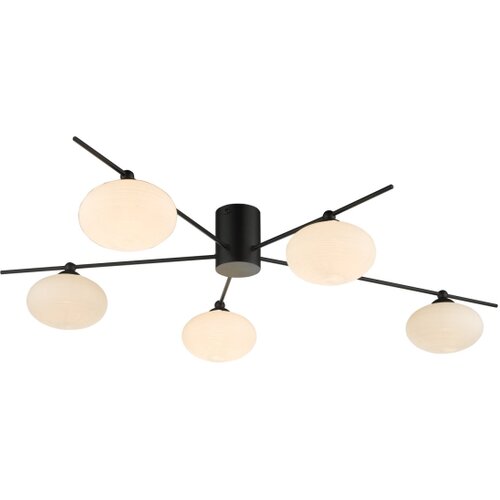  D&amp;auml;r Lighting JAS5422 - Plafonski luster JASPER 5xG9/25W/230V crna Slike