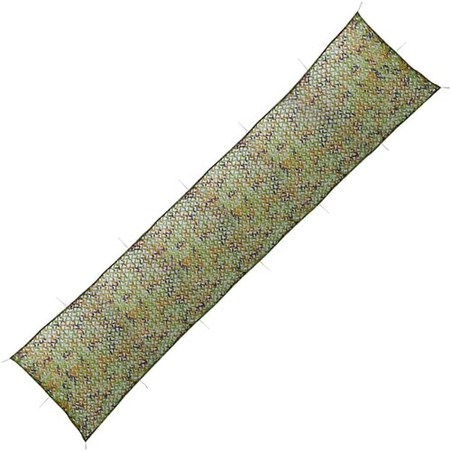 vidaXL Kamuflažna mreža s torbo za shranjevanje 1,5x6 m zelena Cene