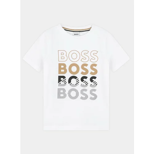 Boss Majica J50775 D Bela Slim Fit