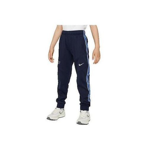 Nike Spodnji deli trenirke Pantalon de jogging ajust&eacute; bleu Modra Cene