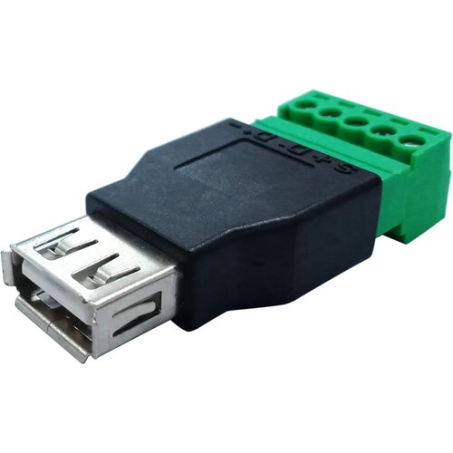 Kedo USB konektor ženski Tip A z vijaki, 5pin, (21151535) Slike