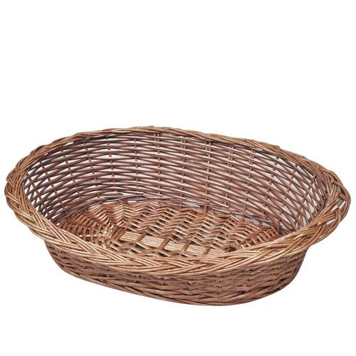 VidaXL ko&amp;scaron;ara za psa / krevet za ljubimce od vrbe prirodna boja 70 cm Slike