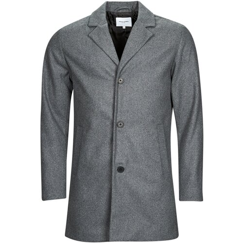 Jack &amp;amp; Jones Pla&amp;scaron;či JJTOMMY WOOL COAT Siva Slike