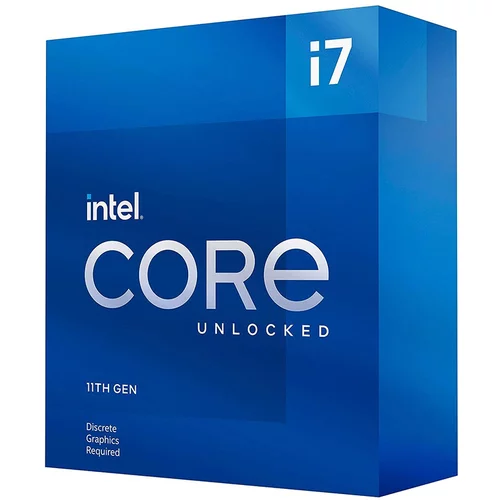 CPU Intel Core Intel Core i7-11700KF 3.6GHz 16MB L3 LGA1200 BOX bez hladnjaka,bez grafike