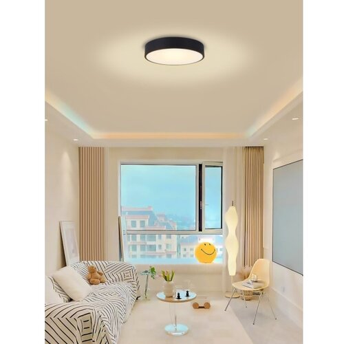  Immax NEO 07201L-LED prigu&amp;scaron;iva plafonska lampa RONDATE 28W/230V crna Tuya + daljinski Slike