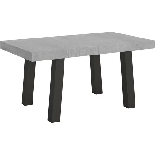 Itamoby   Bridge (90x160/264 cm) - siva, barva nog: antracit - raztegljiva jedilna miza, (20842008)