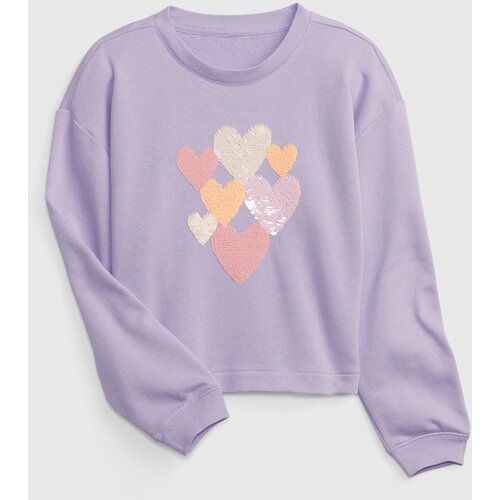 GAP Kids Sweatshirt with Sequins - Girls Cijene