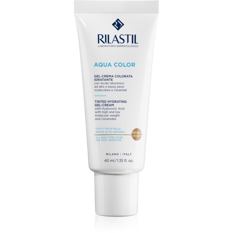 Rilastil Aqua Color tonirana gel krema z vlažilnim učinkom odtenek Medium 40 ml Cene