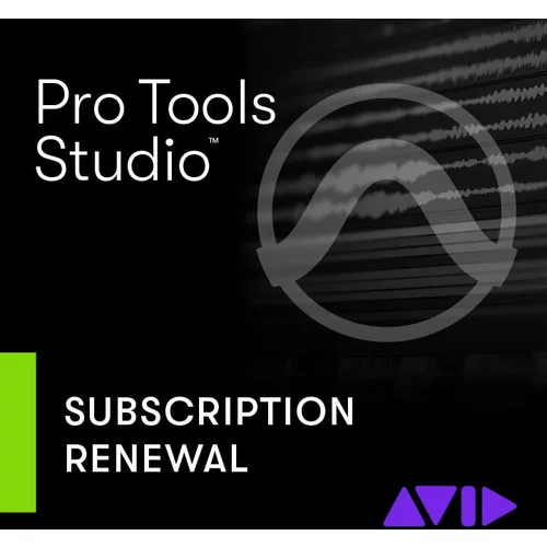 Avid pro tools studio annual paid annual subscription (renewal) (digitalni izdelek)