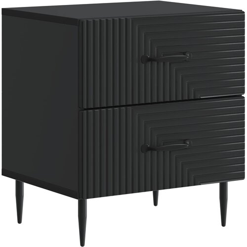  Noćni ormar Crna 43 x 34,5 x 47,5 cm Konstruirano drvo Cene