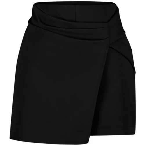 Trendyol Black Knot Detailed Shorts Skirt