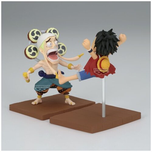 Banpresto One Piece Monkey D. Luffy i Enel World Collectable Figura 7cm Slike