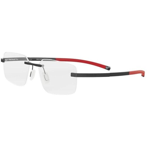 Tag Heuer Flex Grey Geometric Eyeglasses ONE SIZE (55) Siva/Kristalna Cene