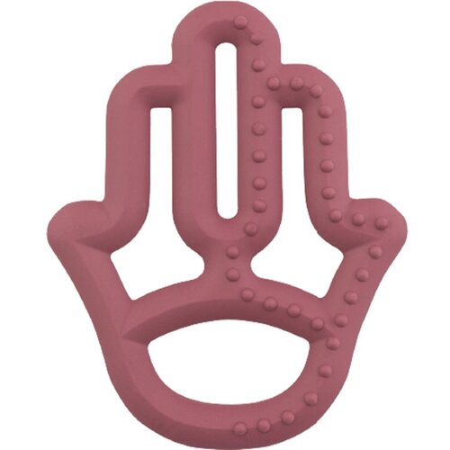Minikoioi Teether Silicone grickalica za bebe 3m+ Rose 1 kom Cene