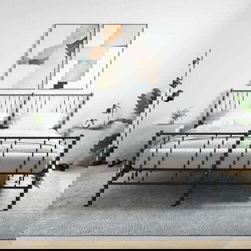  Nočna omarica 2 kosa betonsko siva 40x40x50 cm inženirski les, (20808313) Cene