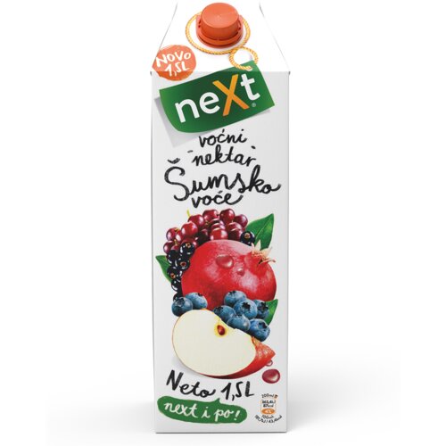 Next Klasik Negazirani sok šumsko voće, 1.5l Cene
