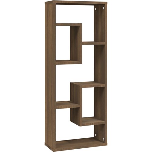 Maison Chic Zidna polica boja smeđeg hrasta 36x16x90 cm konstruirano drvo Cijene