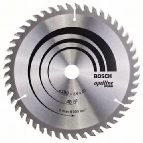 Bosch LIST ŽAGE ZA LES WIDIA 190X2.6/1.6X20/16 48 ZOB