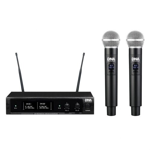 DNA PROFESSIONAL DNA DJ DUAL VOCAL - wireless vocal microphone Slike