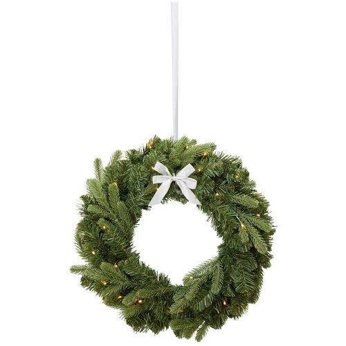 Marksl&amp;ouml;jd 706541 - LED spolja&amp;scaron;nji božićni venac VINTRA LED/3W/3xAA, prečnik 50 cm, IP44 Slike