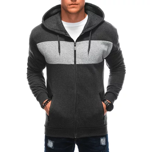 Edoti Men's zip-up sweatshirt