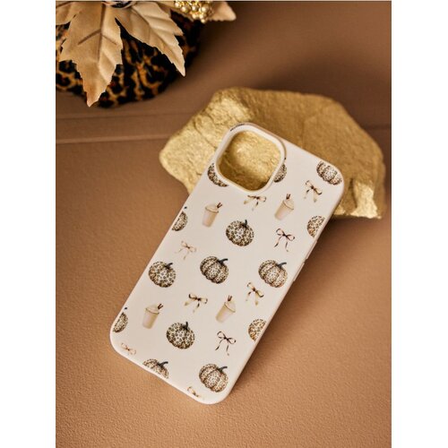 Sinsay Maska za iPhone 13/14 s motivom bundeve u leopard uzorku i jesenskih dodataka Slike