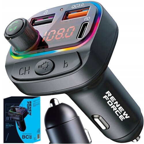 Dexxer avtomobilski FM oddajnik LCD bluetooth in polnilec 12 Cene