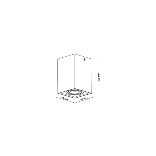 Dawn svetiljka JM-079 plafonska 1*GU10 bronza IP20 Slike