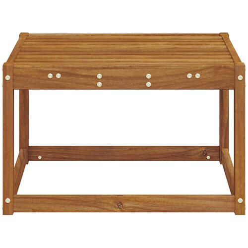  otoman Čvrsto drvo akacije Prirodna 59 x 59 x 37 cm Slike