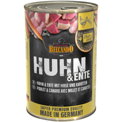 Belcando Ekonomično pakiranje Super Premium 24 x 400 g - Piletina i patka s prosom i mrkvama Cijene