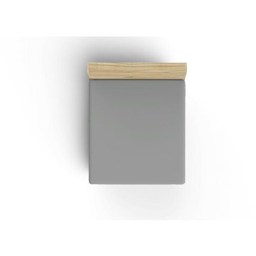 Mijolnir Tamno siva pamučna plahta s gumom 140x200 cm &amp;ndash; Slike