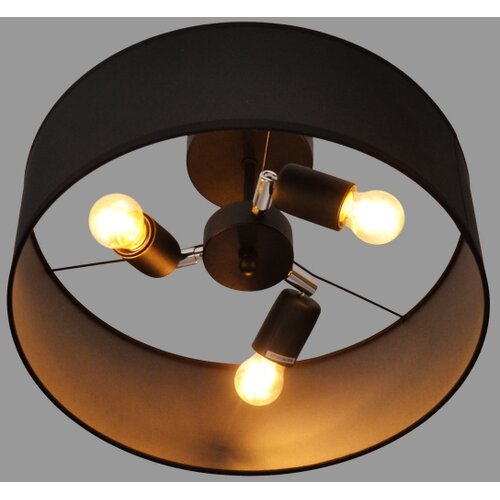  Luster na &amp;scaron;ipci ALBA 3xE27/15W/230V crna Slike