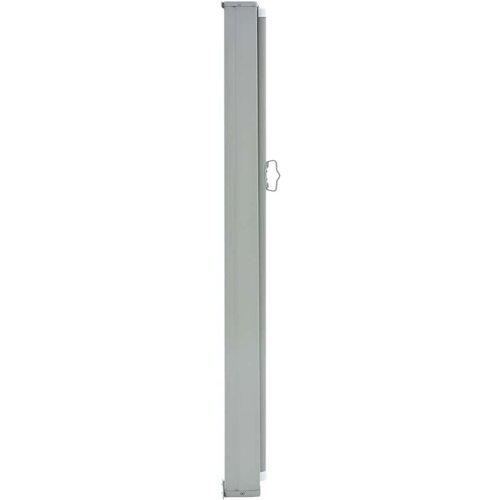 VidaXL Uvlačiva bočna tenda za terasu 120 x 300 cm krem Slike