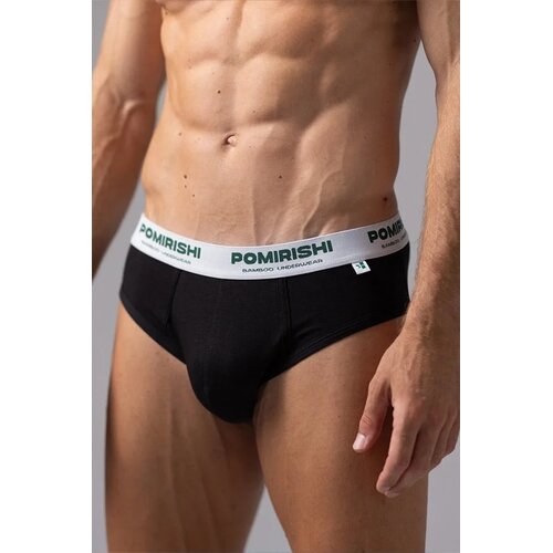 POMIRISHI BAMBOO UNDERWEAR Muške slip gaće, Crne Cene