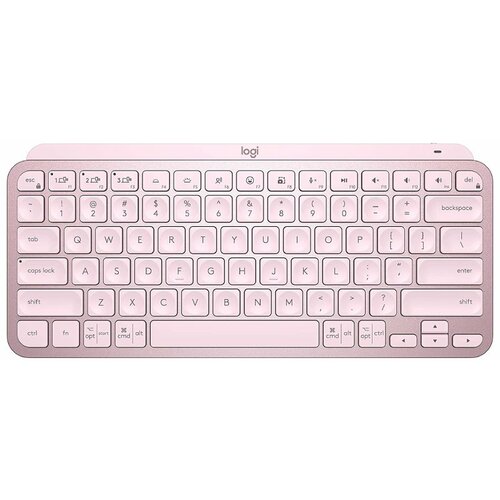 Logitech MX Keys Mini Wireless Illuminated tastatura roze US Slike