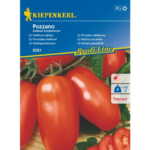 KIEPENKERL Sjeme povrća rajčica Pozzano (Solanum lycopersicum, Berba: Srpanj)