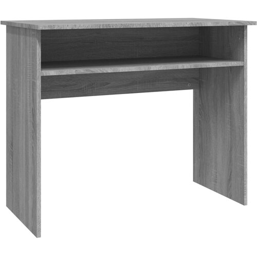 Maison Chic Pisalna miza - pisarniška miza - Računalniška miza siva sonoma 90x50x74 cm inženirski les, (21785252) Cene