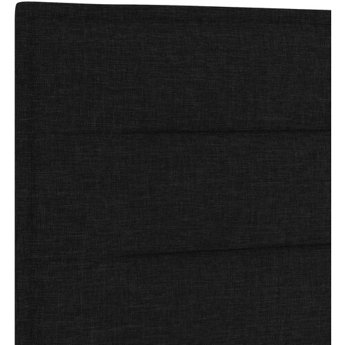  Boxspring krevet s madracem Crna 100 x 200 cm Tkanina Slike