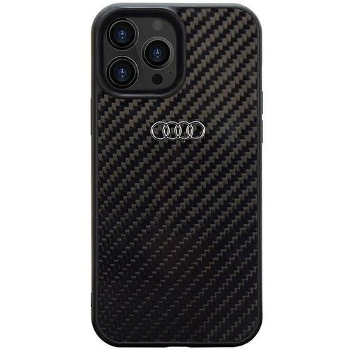 Audi OVITEK IZ KARBONSKIH VLAKEN ZA IPHONE 13 PRO MAX OVITEK ČRN, (21910807) Cene