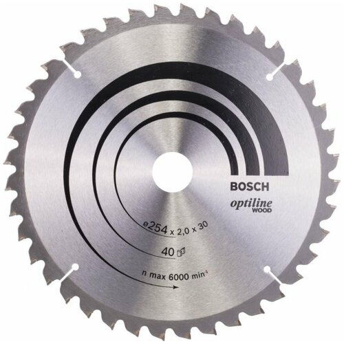 Bosch list kružne testere optiline wood 254 x 30 x 2,0 mm, 40 - 2608640435 Cene