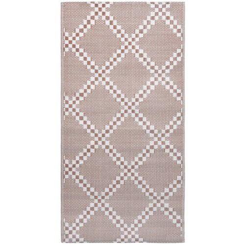 vidaXL Zunanja preproga rjava 80x150 cm PP, (21027363) Cene