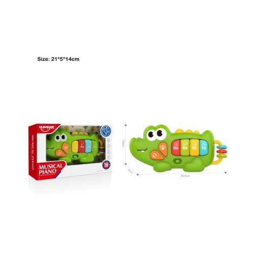  Piano igračka za bebe - krokodil ( 227213 ) Slike
