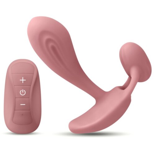 New Sensations Novelties Vibrator Secrets Echo Dusty Rose Slike